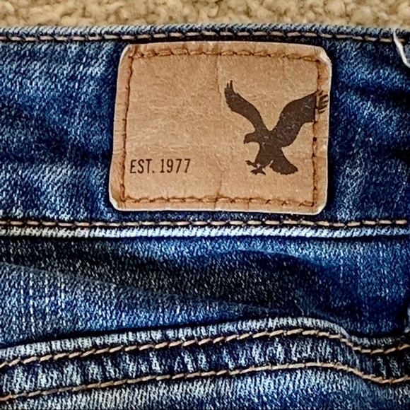 AEO American Eagle Outfitters Skinny Super Stretch Mid-rise Jeans 8 - Picture 7 of 12